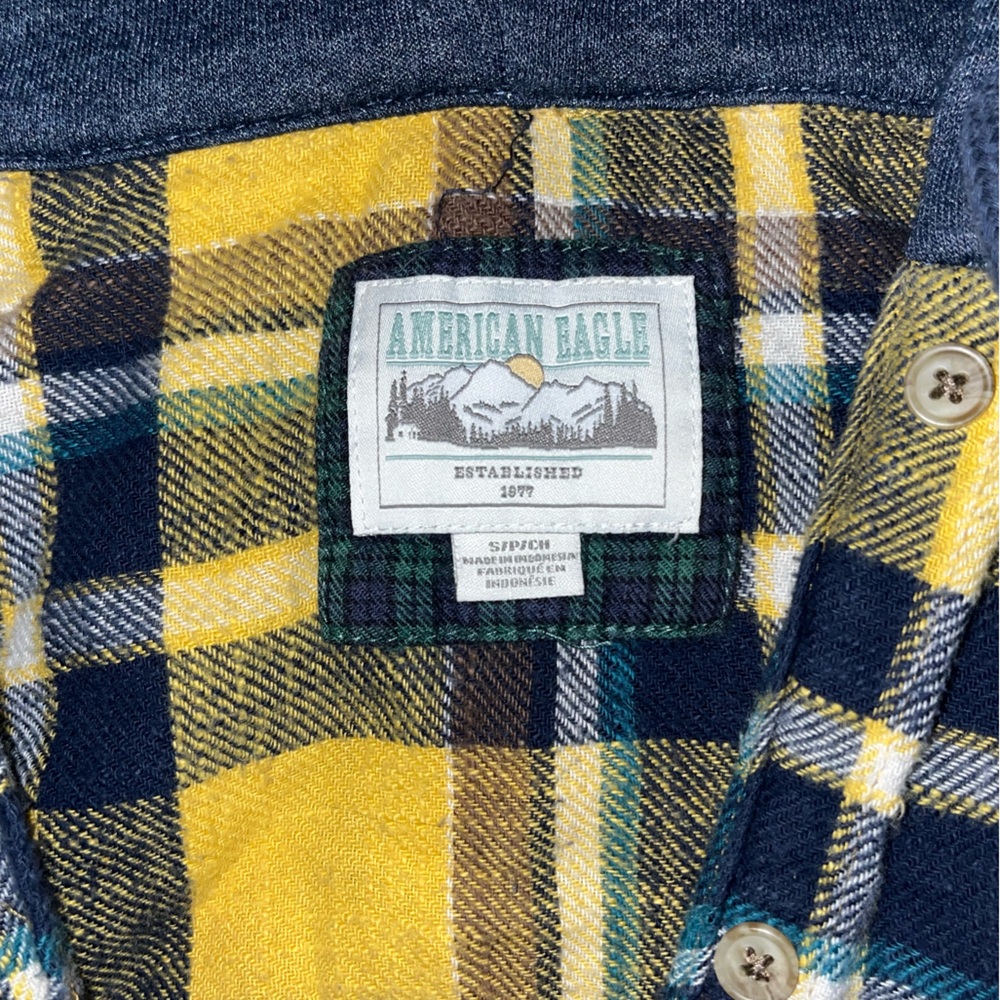 Cropped flannel - Picture 2 of 3